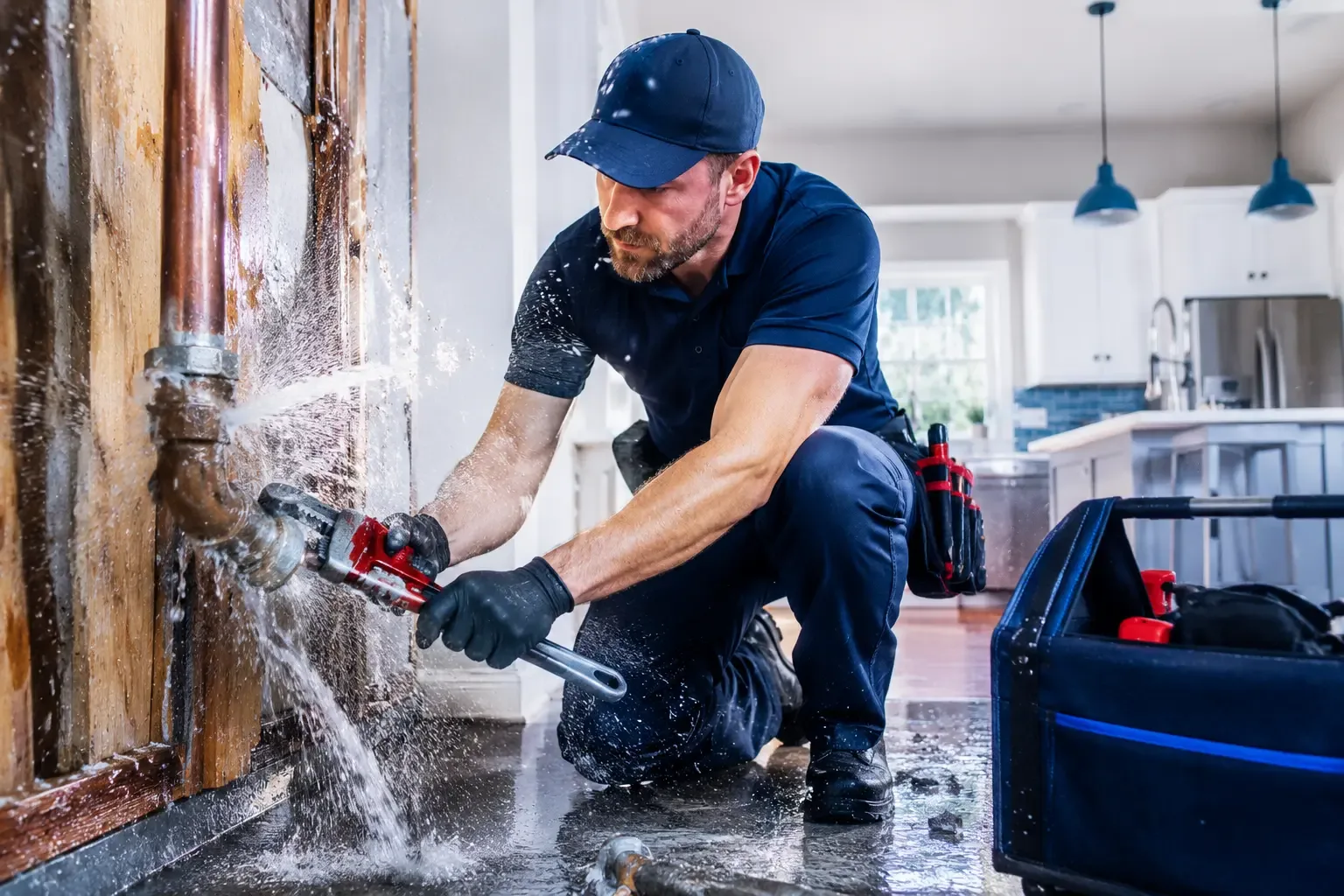 Local emergency pipe repair professionals in New Boston, MI